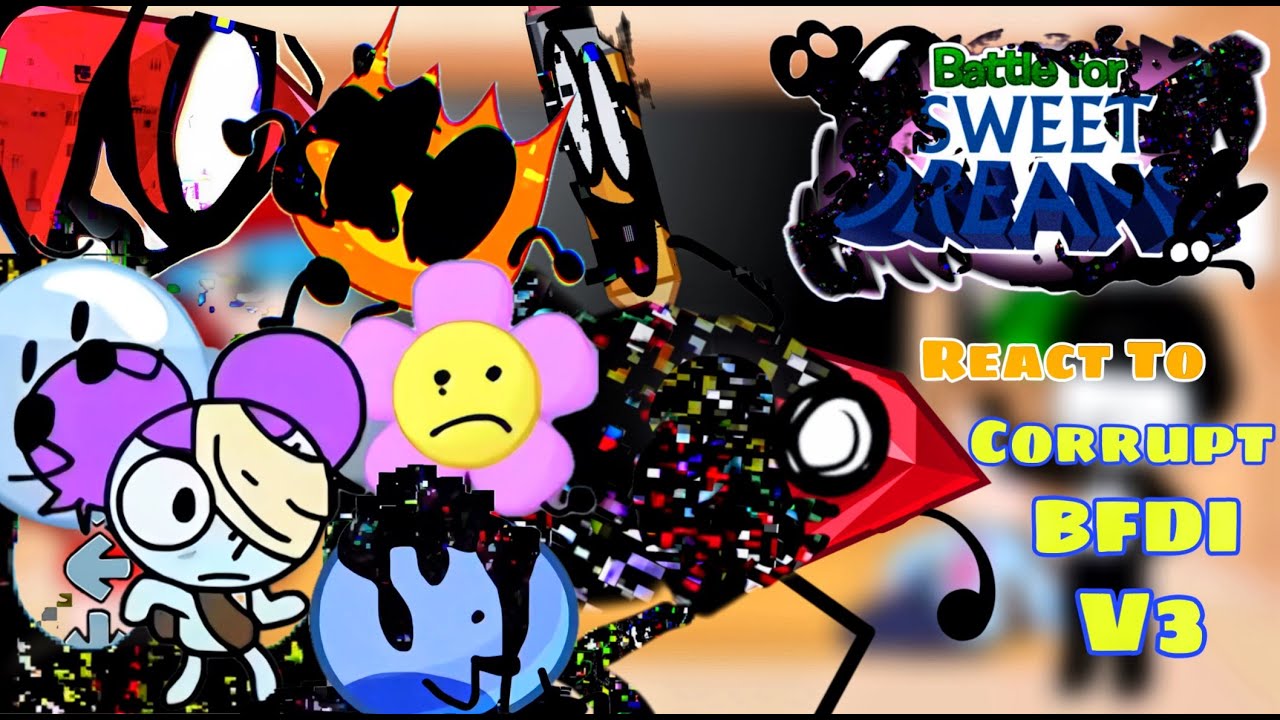 Battle for Corrupted Island 3.0 DEMO || Learn With Pibby x Fnf To BFDI Glitch