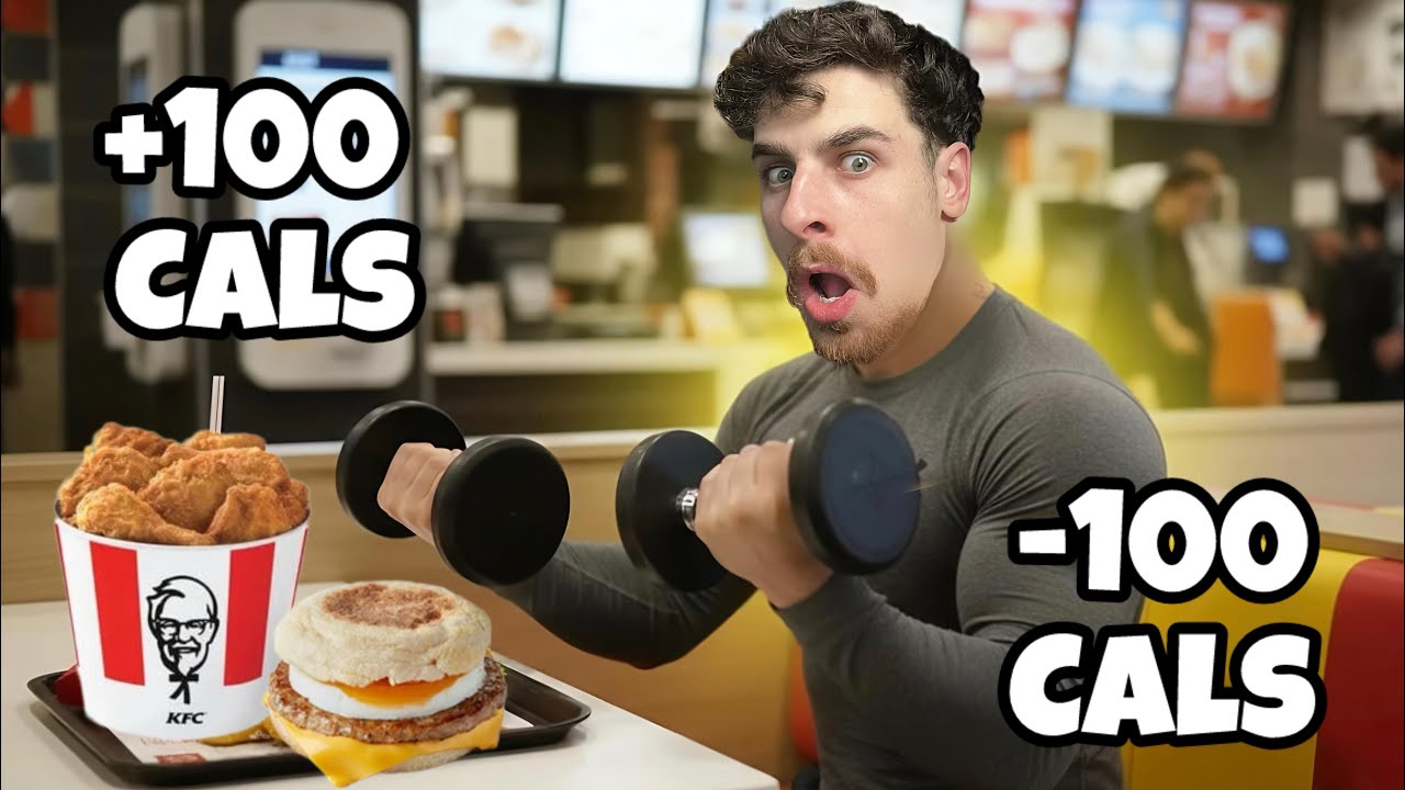 I Tried To Lose Weight While Eating Fast Food For The Day