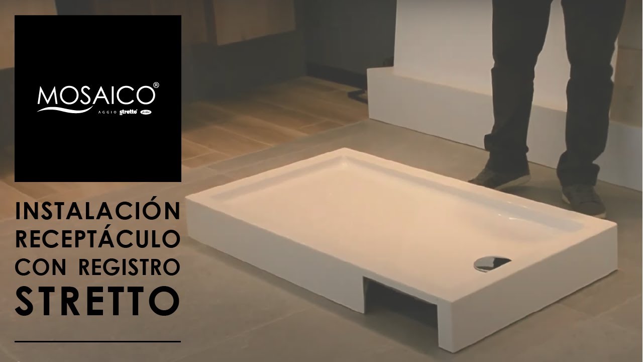 Instalaci&oacute;n Recept&aacute;culo con registro total - Stretto