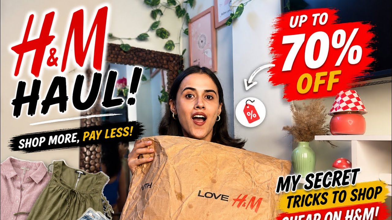     H&M SALE is CRAZY! 😱 Up to 70% OFF | Shopping Haul + Best Deals