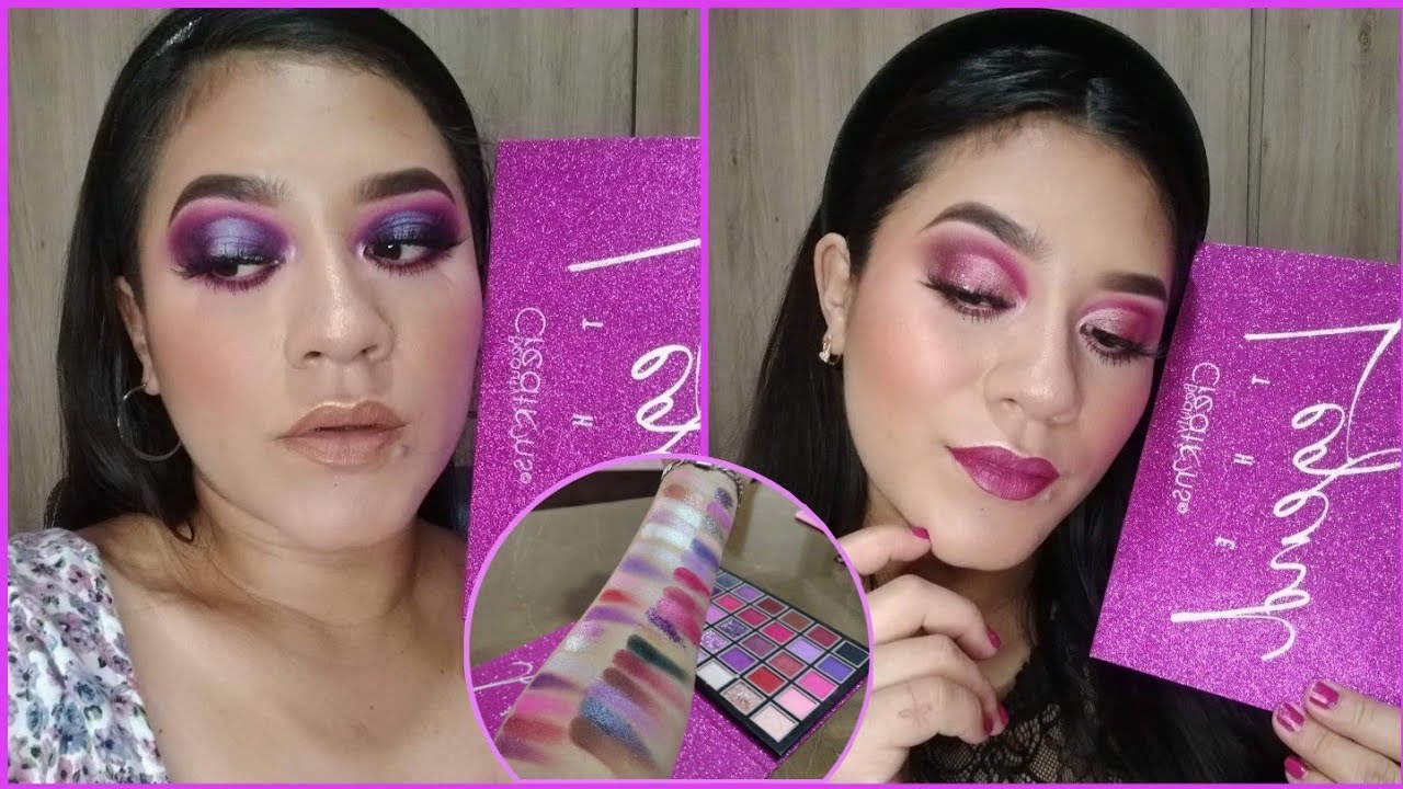 Nueva Paleta 💜The Legend💜 de Beauty Creations/ Reseña y 2 maquillajes 😍✨