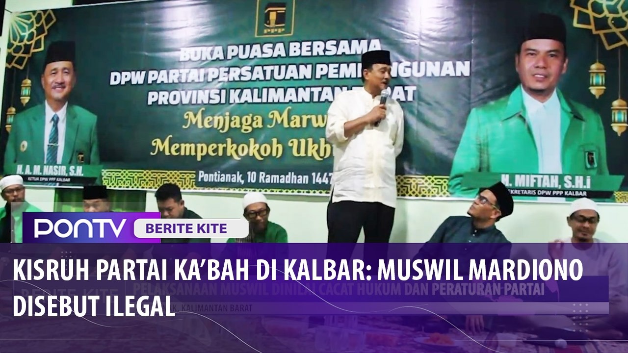 Tegaskan Pihaknya Masih Pengurus Sah, Am Nasir Sebut Muswil PPP Kalbar yang Dibuka Mardiono Ilegal