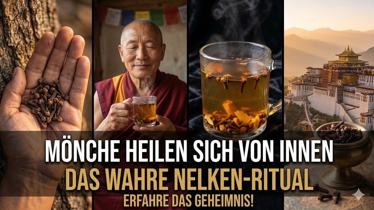 Das wahre Nelken-Ritual: So heilen sich M&ouml;nche von innen!