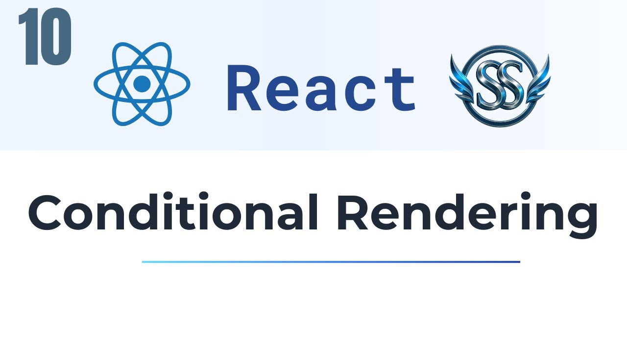Conditional Rendering in React | if-else, Ternary, &&, Switch case | Satyaansh Softech Pvt. Ltd.