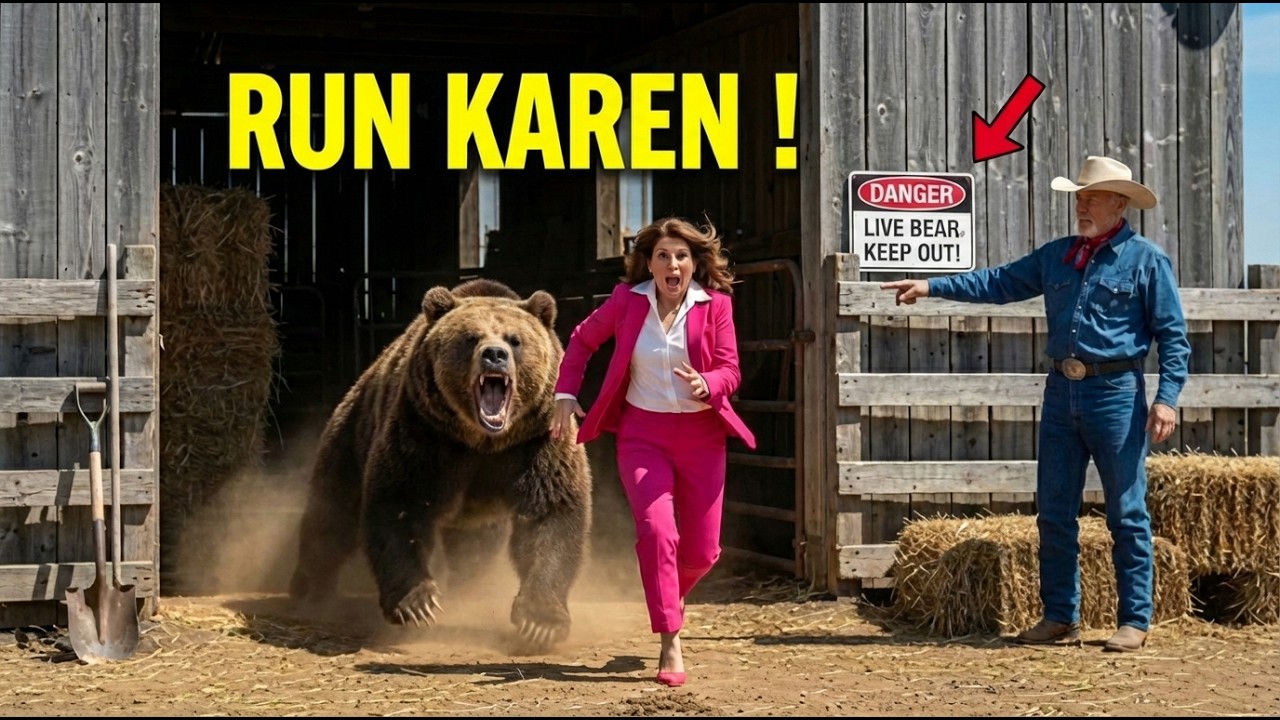 6. HOA Karen Ignored the Signs — This Was Bear Territory