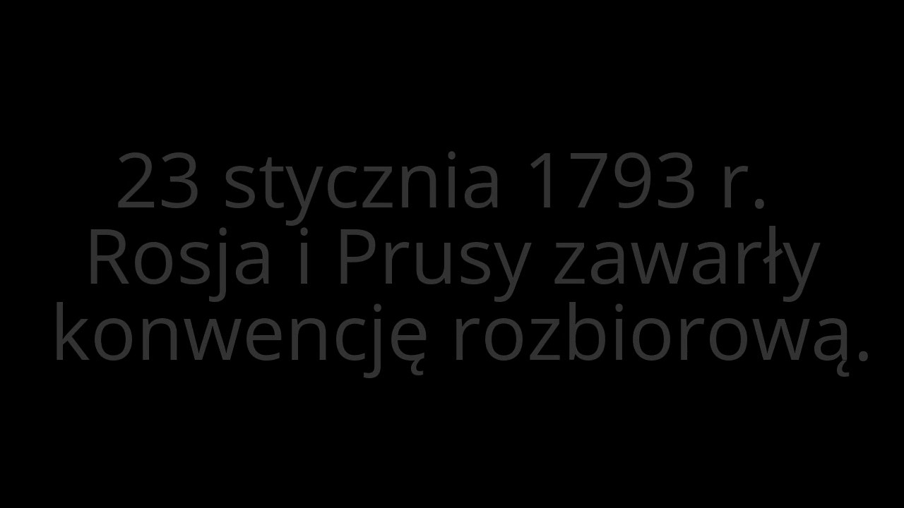 II rozbi&oacute;r Polski