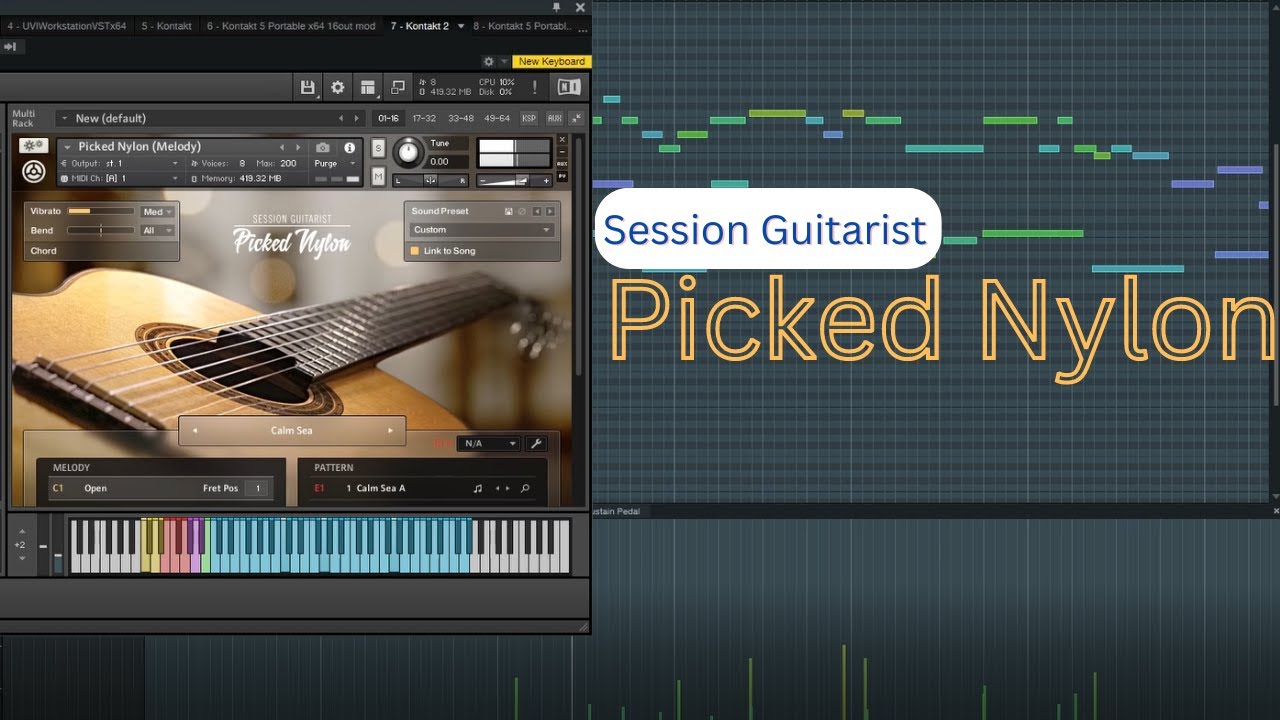Native Instruments Picked Nylon Demo