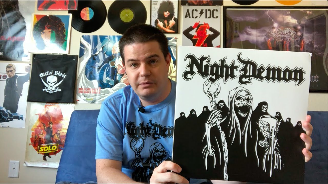 Night Demon Debut EP Special Edition Vinyl Reissue Unboxing and Review!