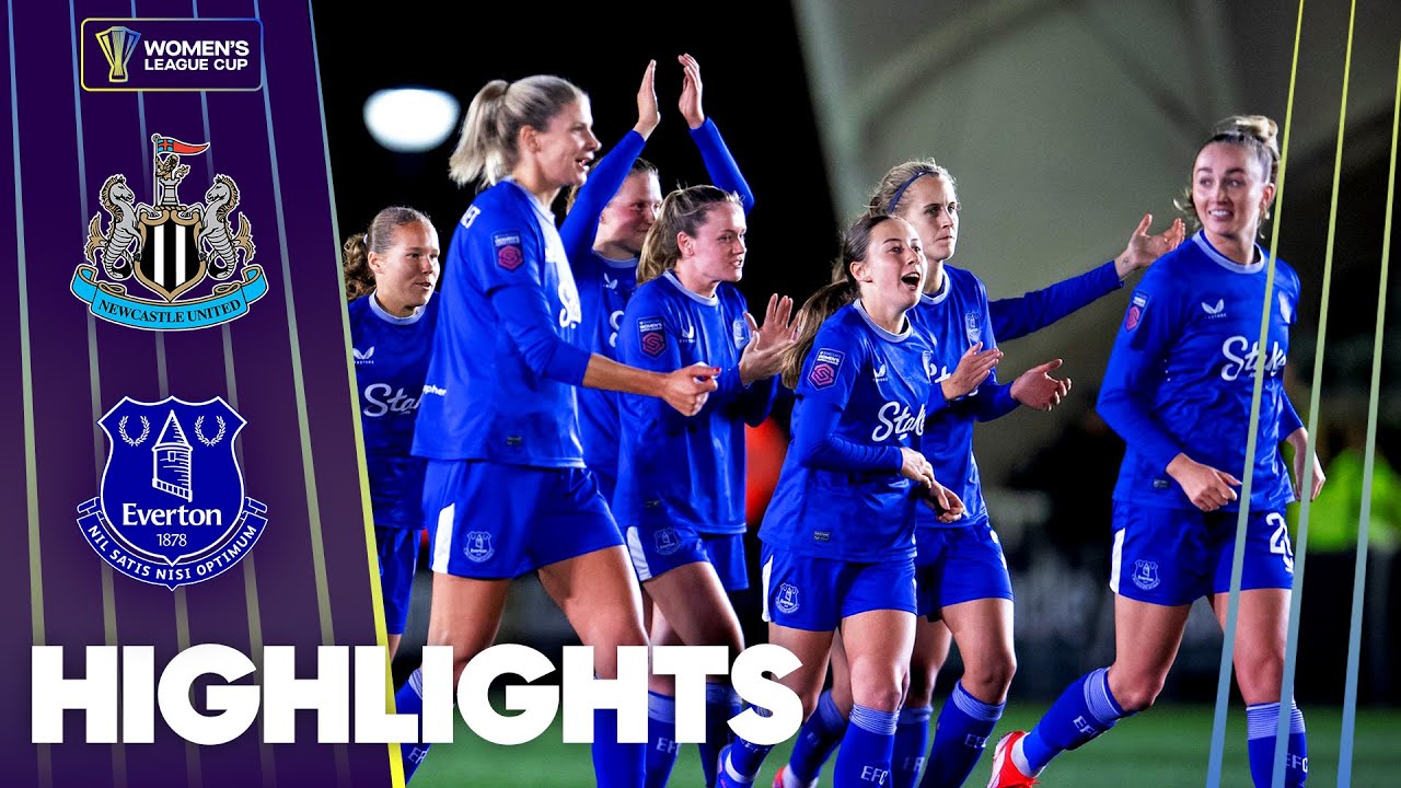 Blues Win Penalty Shootout! | Newcastle United v Everton Highlights | Women's League Cup 24/25