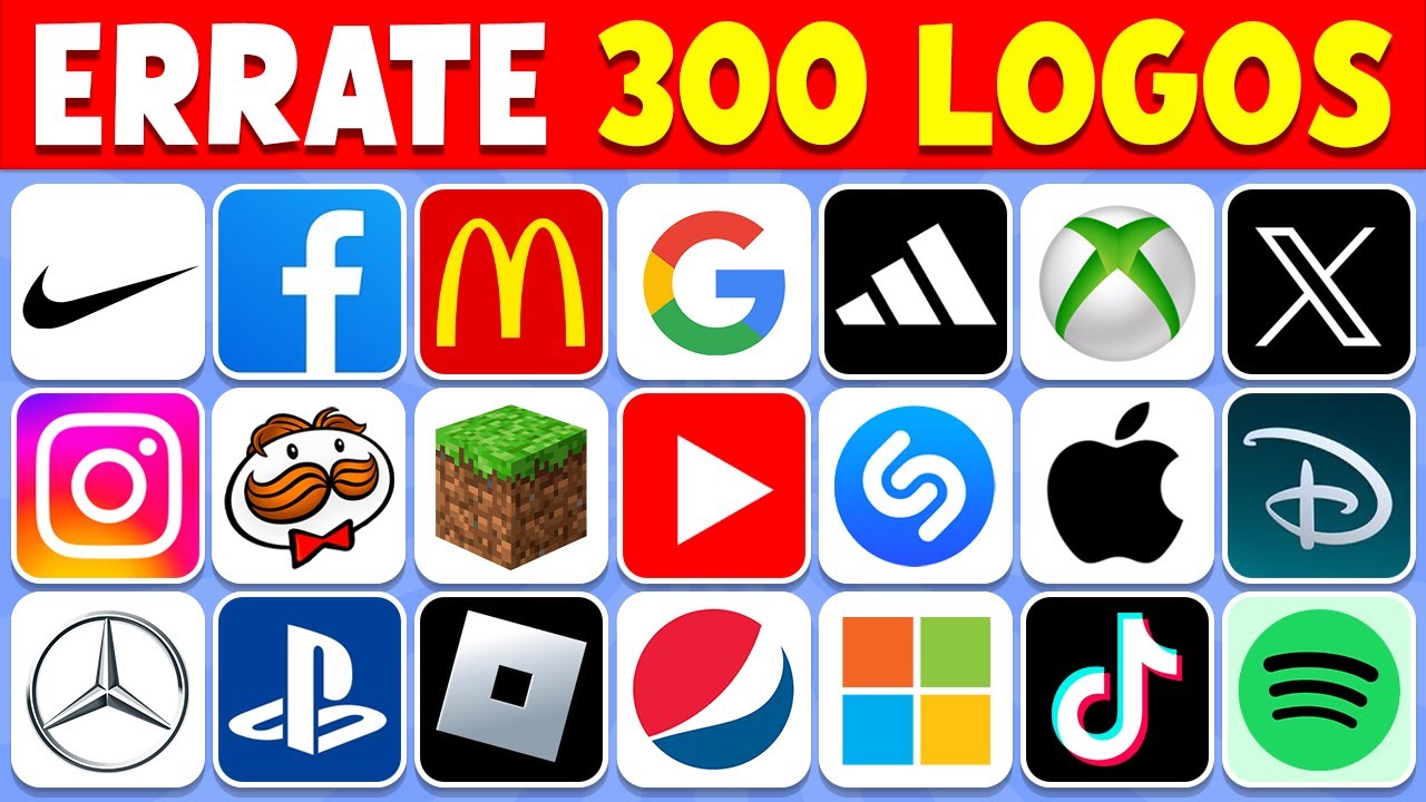 Errate das Logo in 3 Sekunden | Logo Quiz 2025