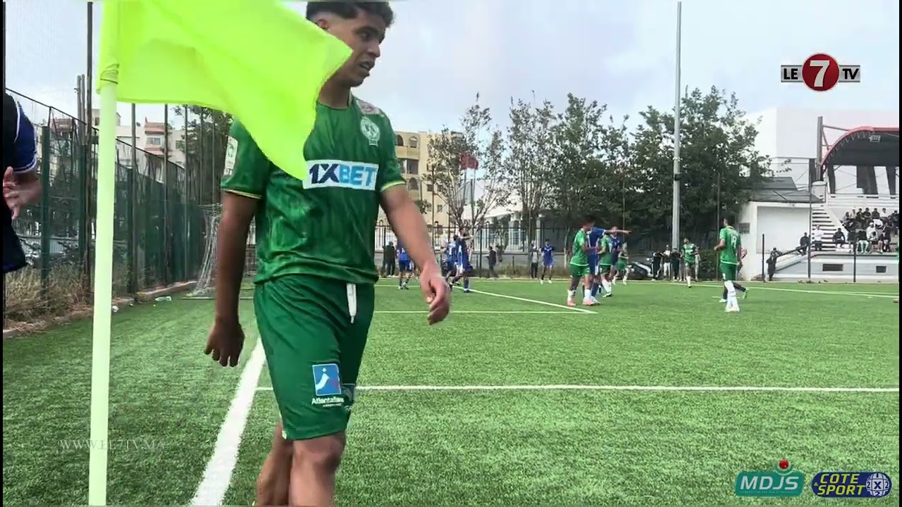 أقوى لحظات مباراة أمل الرجاء الرياضي وأمل نهضة سطات
