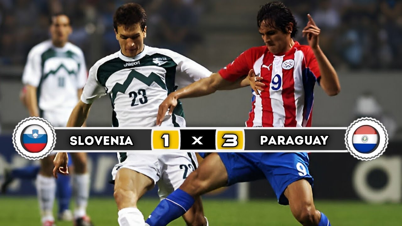 paraguay 🇵🇾  × 🇸🇮 Slovénie | 3 × 1 | HIGHLIGHTS | All Goals | World Cup 2002