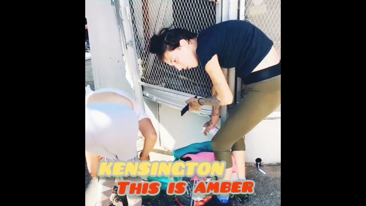 KENSINGTON, PHILADELPHIA. this girl is very famous here. 🔥 Amber.