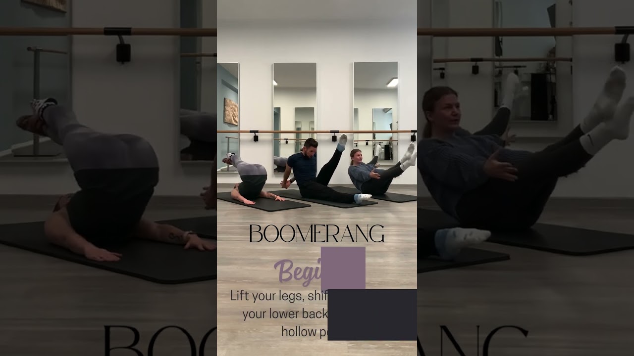 Boomerang Pilates Variations for Core Control & Mobility | March Matness