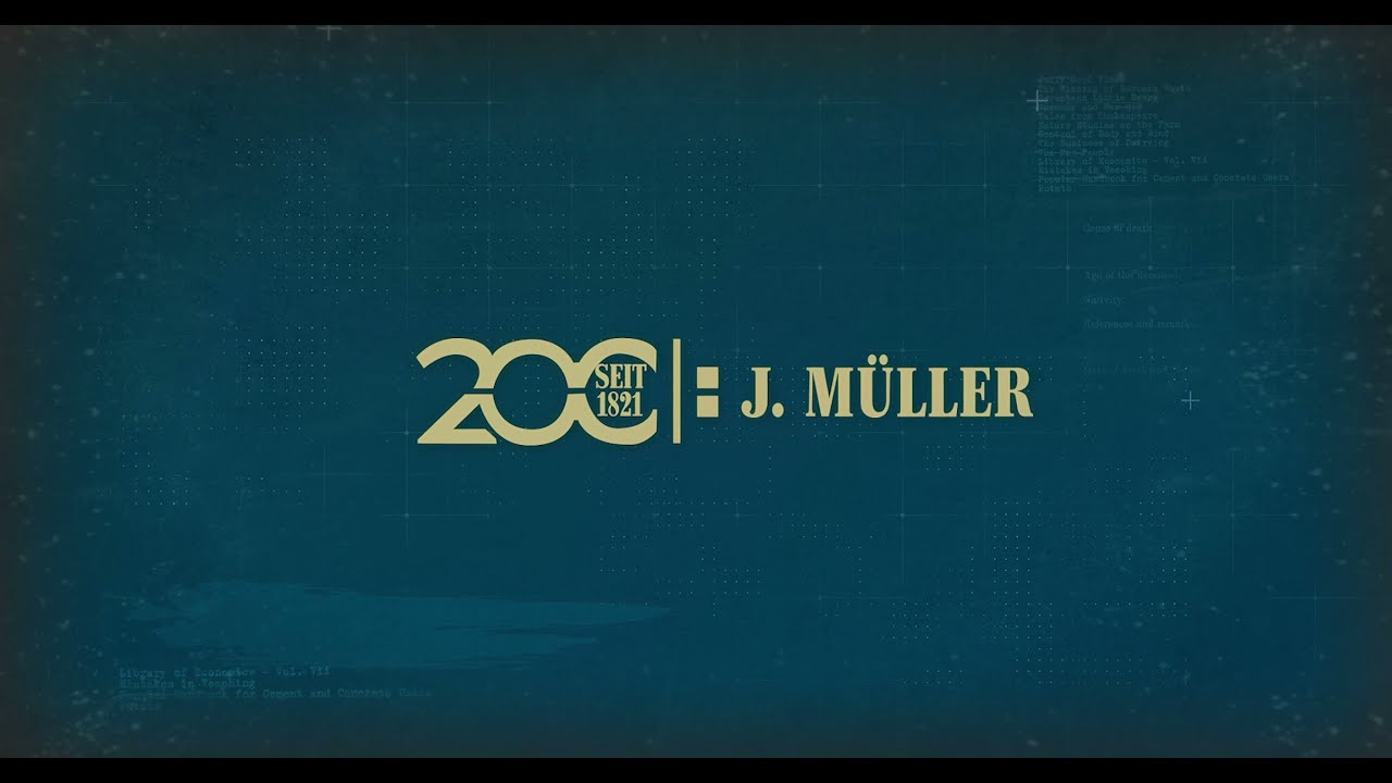 Imagefilm zum 200-j&auml;hrigen Jubil&auml;um | J. M&Uuml;LLER AG
