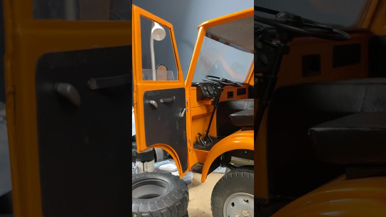 Polski RC Star 244 | Zamykanie okna i drzwi | Model 1:10