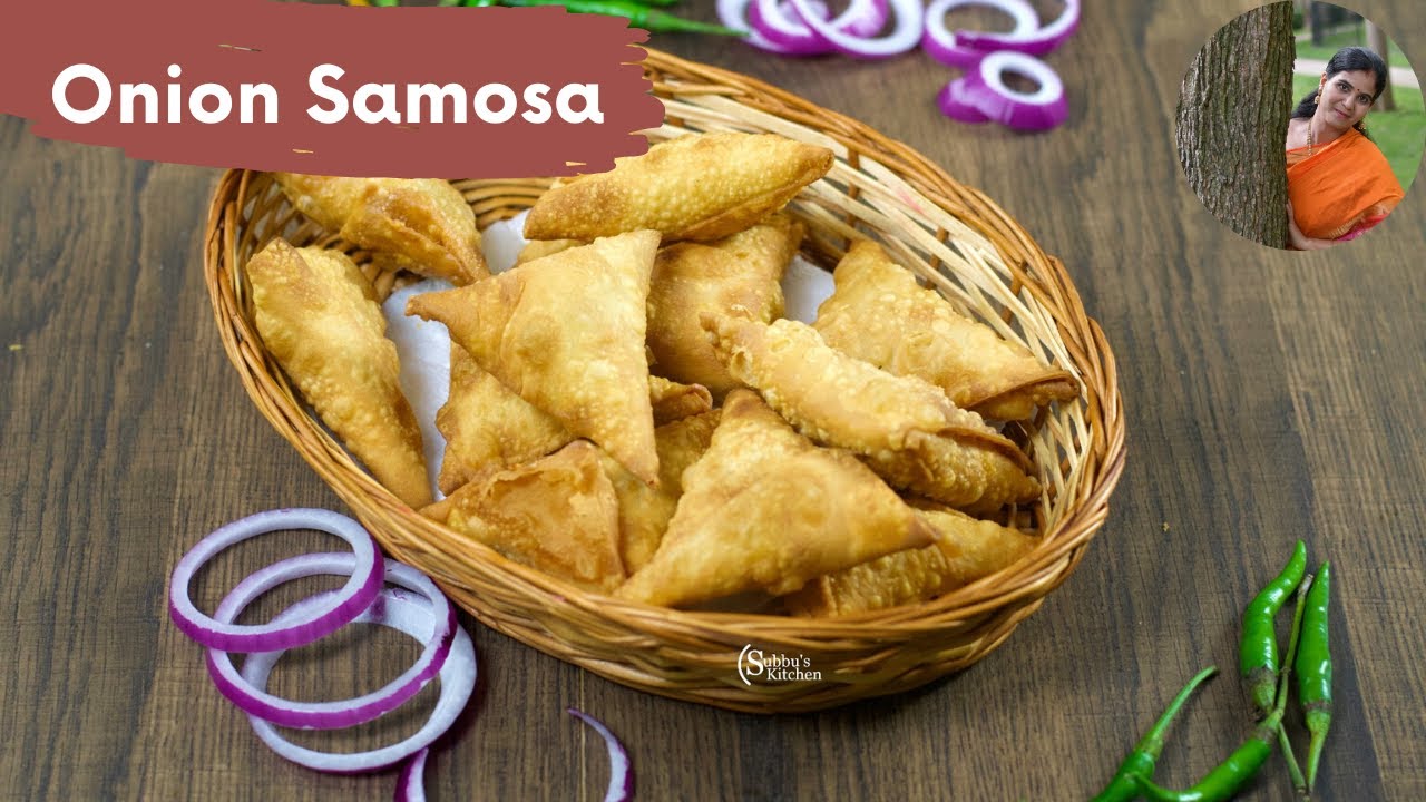 Onion Samosa | Theatre Samosa | Tea Kadai Samosa | Patti Samosa