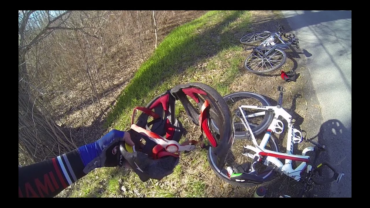 Freak Bicycle Accident: Wear Your Helmet