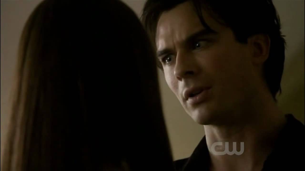 Damon tells Elena he loves her - The Vampire Diaries 2x8