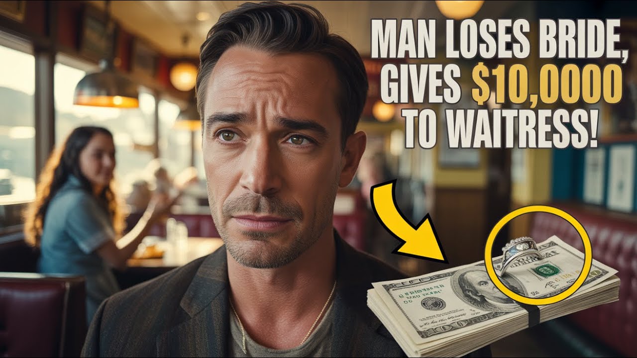 Heartwarming Twist: Man Loses Bride, Pays $10,000 to Waitress—What Happens Next Will Inspire You!