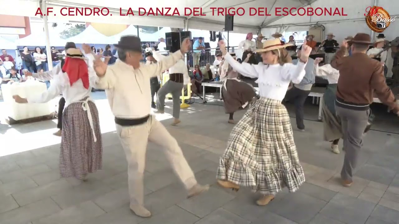 A.F. CENDRO Y C.B. EL SALITRE DEL FAYCAN.CON LA DANZA DEL TRIGO DEL ESCOBONAL.