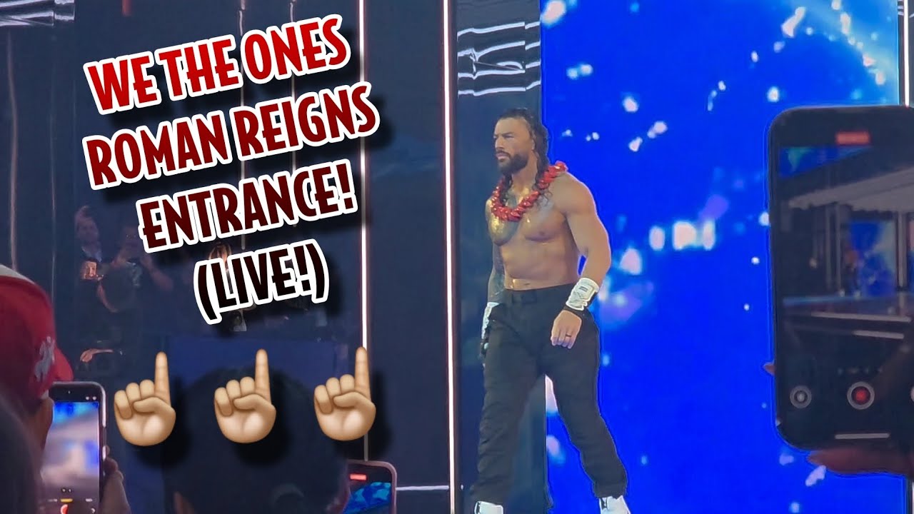 Roman Reigns WrestleMania 41 Entrance (LIVE)