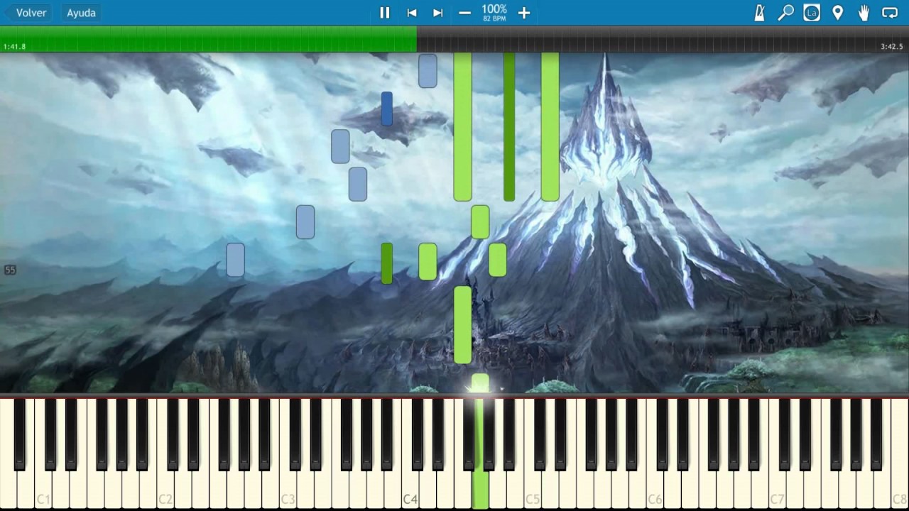 FFXIV Heavensward  - Dravanian Forelands Night Theme (Painted skies)