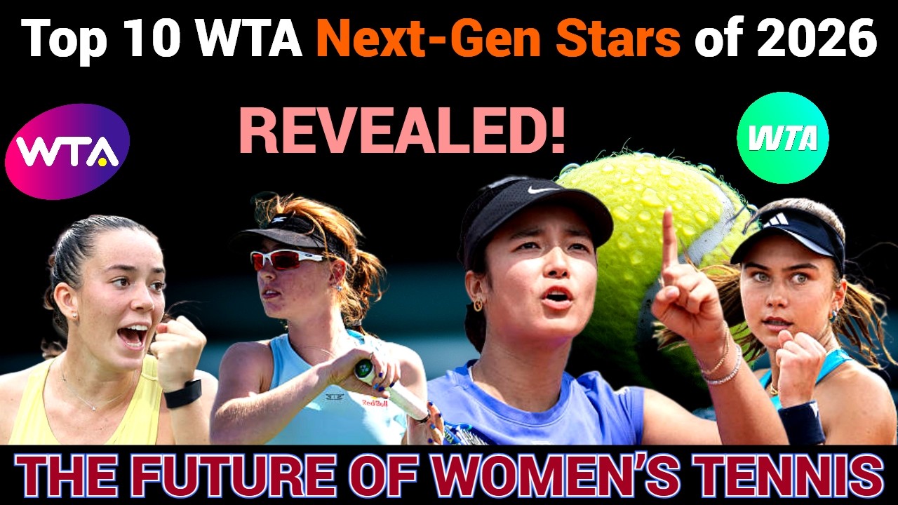 Объявлен топ-10 восходящих звезд WTA 2026 года! 🎾 Будущее женского тенниса | Наступила новая эра