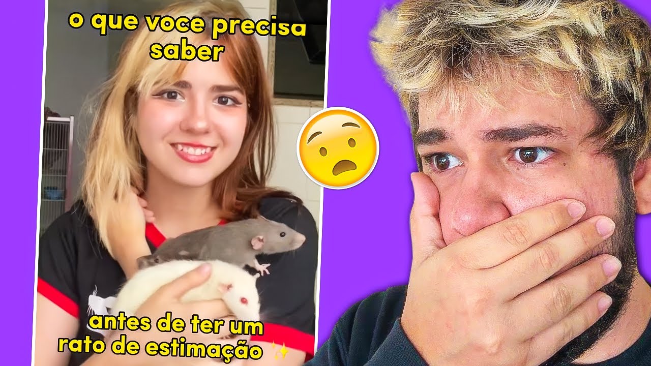 ELA TEM 20 RATOS DE ESTIMAÇÃO! 😱