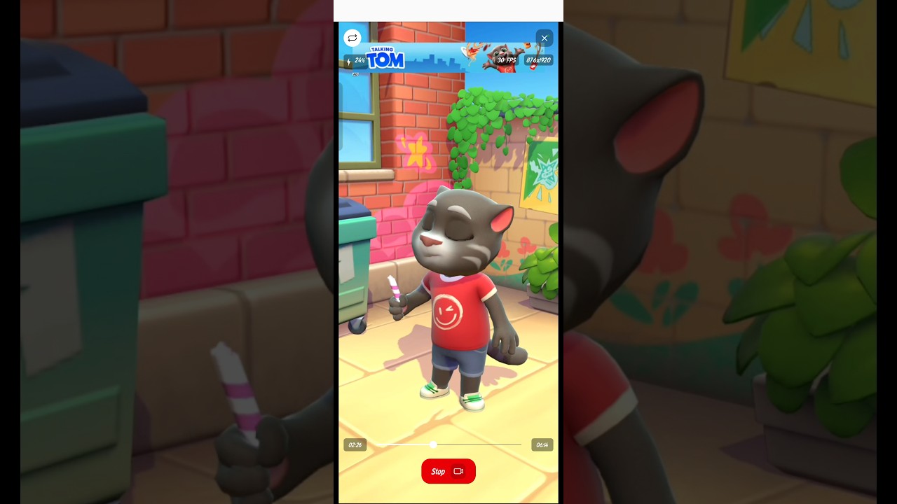 Talking Tom Live #talkingtom #talkingtom2 #trending #live #funnycats #satisfying  😁
