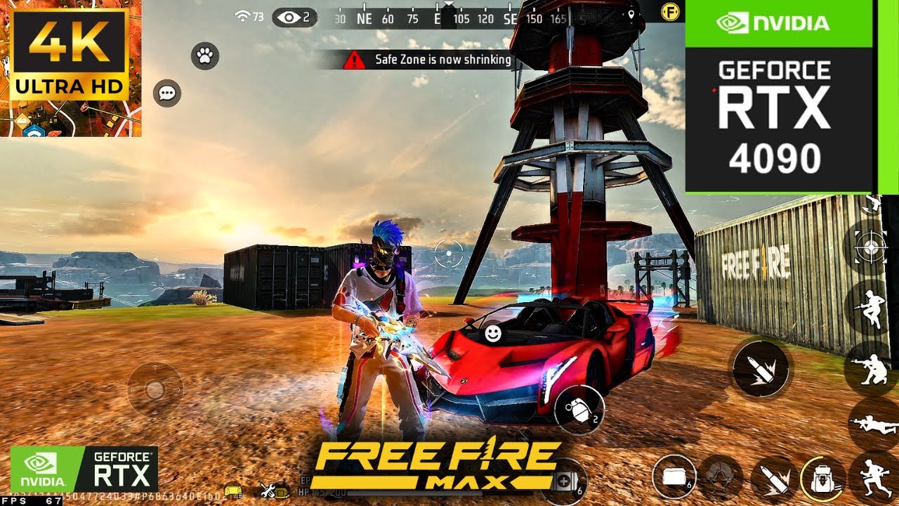 Free Fire Max : Gameplay | RTX 4090 - i9 14900K (Ultra Max Settings)