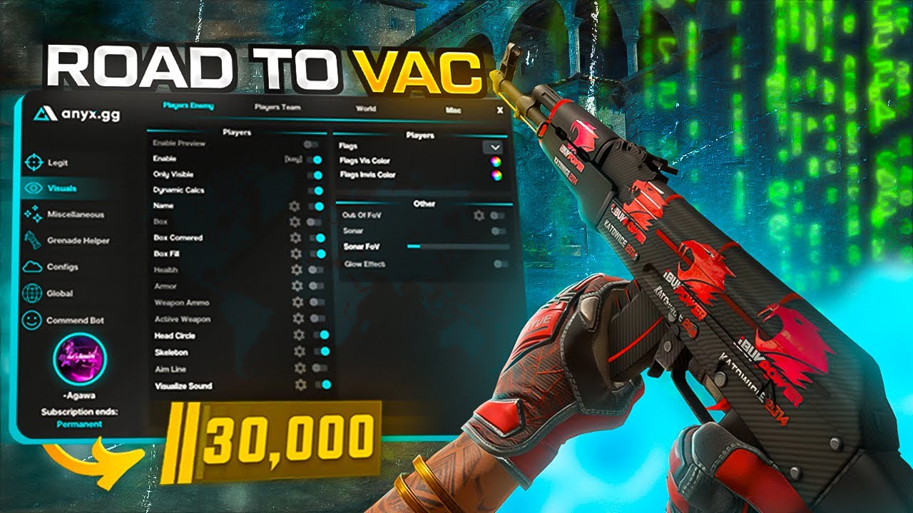 ROAD to VAC: Cheating with Anyx V3 in CS2 Premier | S1 E1