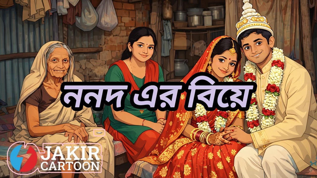 ননদ এর বিয়ে!! npnoder biye.. ।। Jakir_Cartoon1.8 