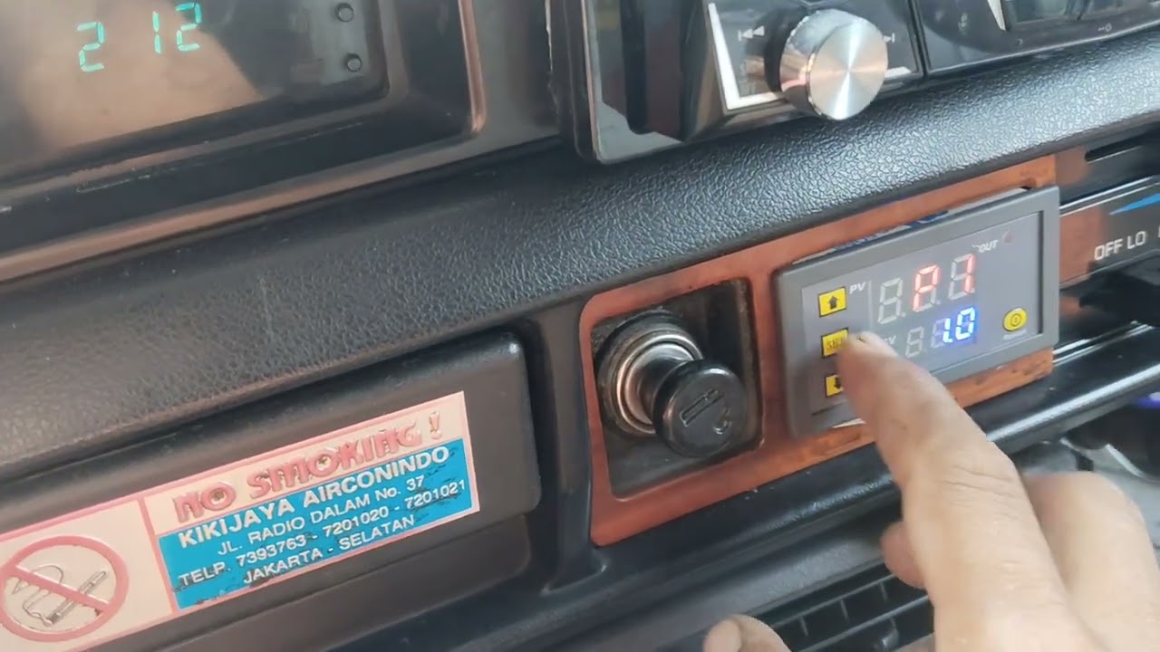 Seting Thermo swit modifan ac mobil kijang