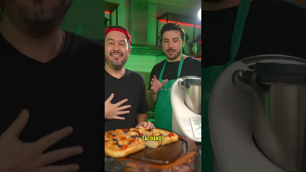 Focaccia em 4 min na Thermomix!
