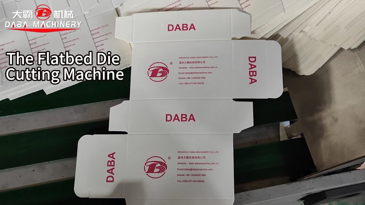 The Flatbed Die Cutting Machine
