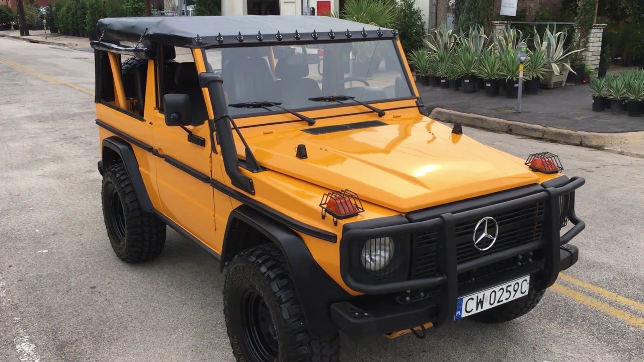 1990 Mercedes G-Wagen 250GD WOLF
