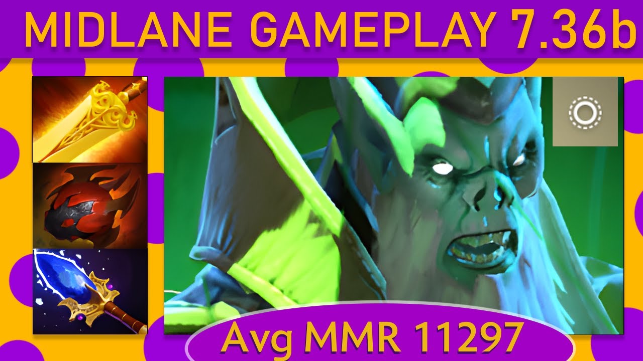 ⭐ Necrophos |KDA - 31 KP - 69%| Mid Gameplay 7.36b - Dota 2 Top MMR