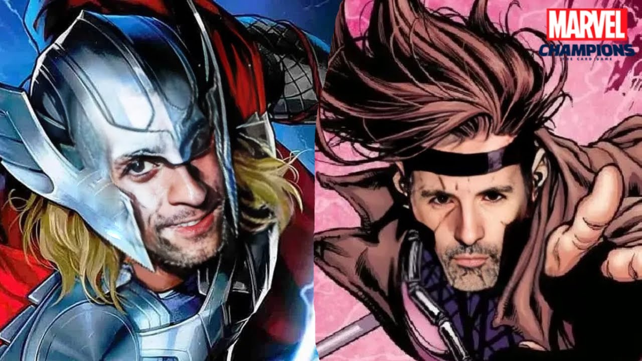 ⚡🃏THOR Y GAMBITO Vs. DUENDE VERDE + ASESINOS DE MUTANTES ⚡🃏 ft. @gambitocards [MARVEL CHAMPIONS]