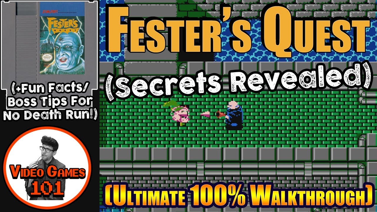Прохождение Fester's Quest для NES | 100% руководство | Видеоигры 101