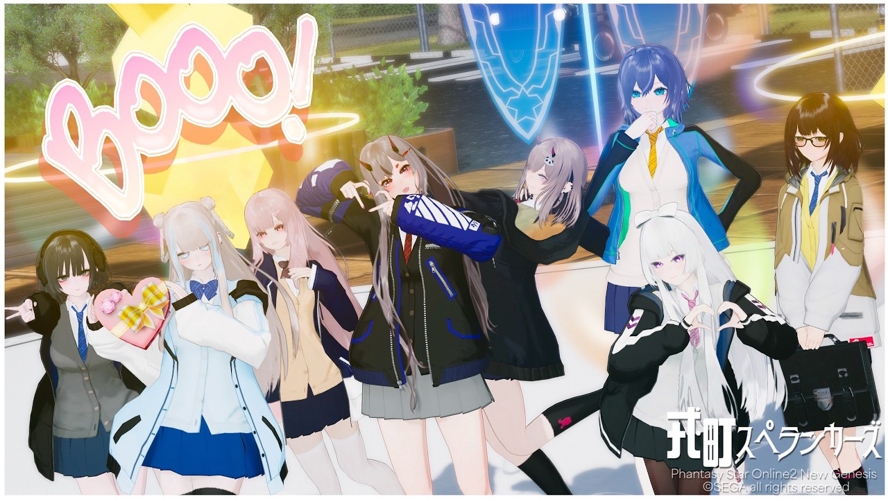 【PSO2NGS】Booo！