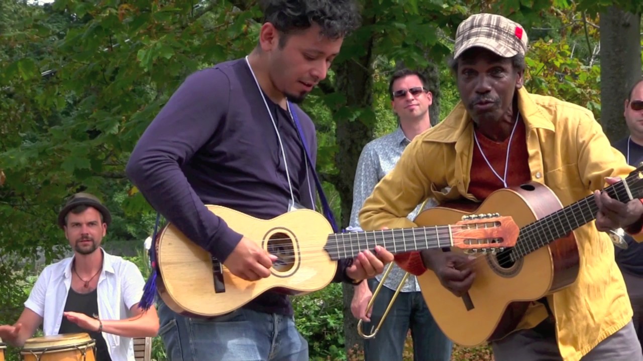 Brazilian Celso Machado  ⑧  ❛BC World Music Collective❜ at the Hornby Festival 2016