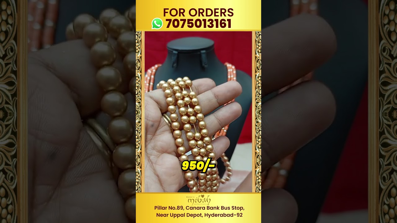 REAL SWAROSKI PEARLS COLLECTION