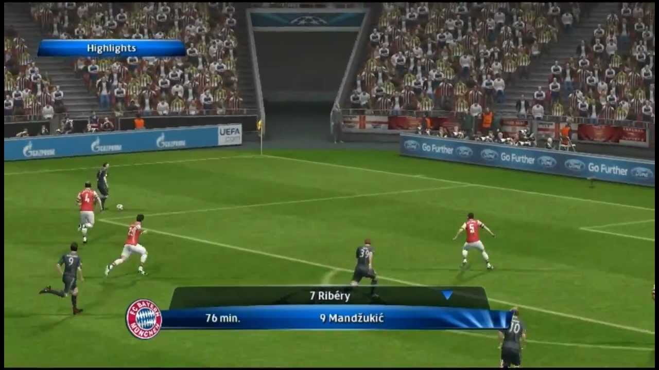 PES 2013 | UEFA 1/8 Finale | First Match | Arsenal vs Bayern Munich | 19.02.2013 | by Xach