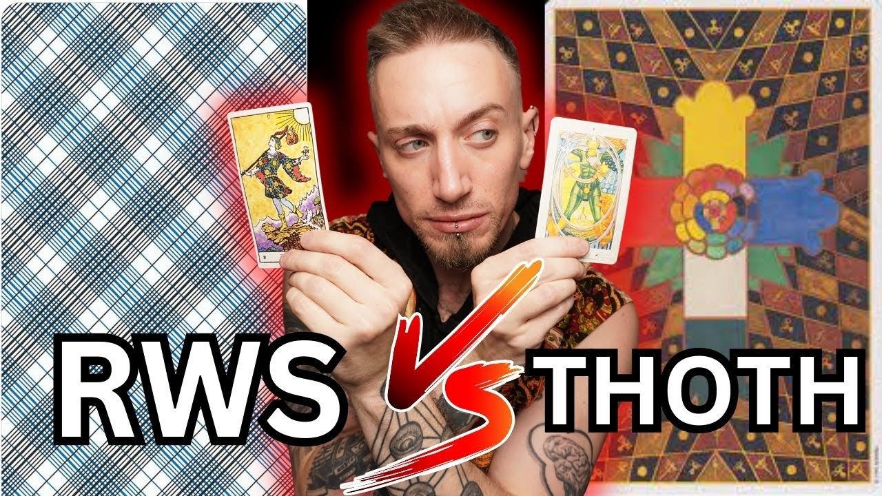 Rider Waite Smith Tarot VS Thoth Tarot Deck