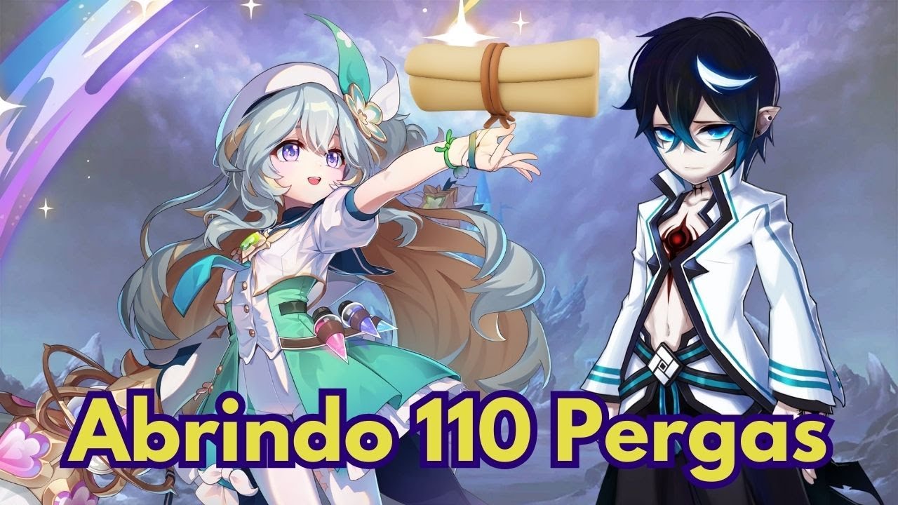 Abrindo 110 Pergaminhos na Iris e Uno. Deu bom?