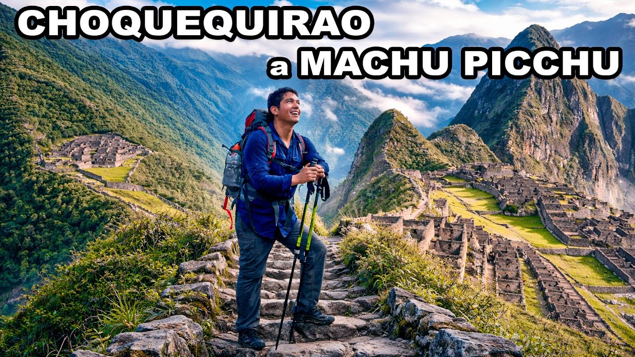 5 días CAMINANDO SOLO por la ruta inexplorada de CHOQUEQUIRAO a MACHU PICCHU | Jordy Aventurero