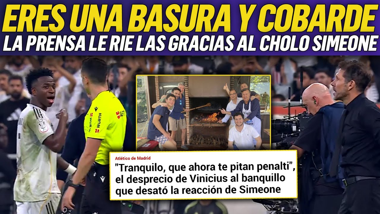 💥LAMENTABLE ARTÍCULO EN EL MARCA ATACANDO A VINICIUS Y DEFENDIENDO AL CHOLO SIMEONE