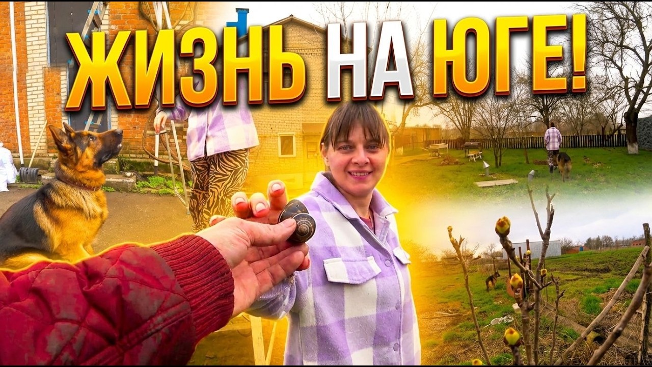 ОСМАТРИВАЕМ ВЛАДЕНИЯ. ЕДЕМ В КРОПОТКИН. Из города в деревню &mdash; 907 серия