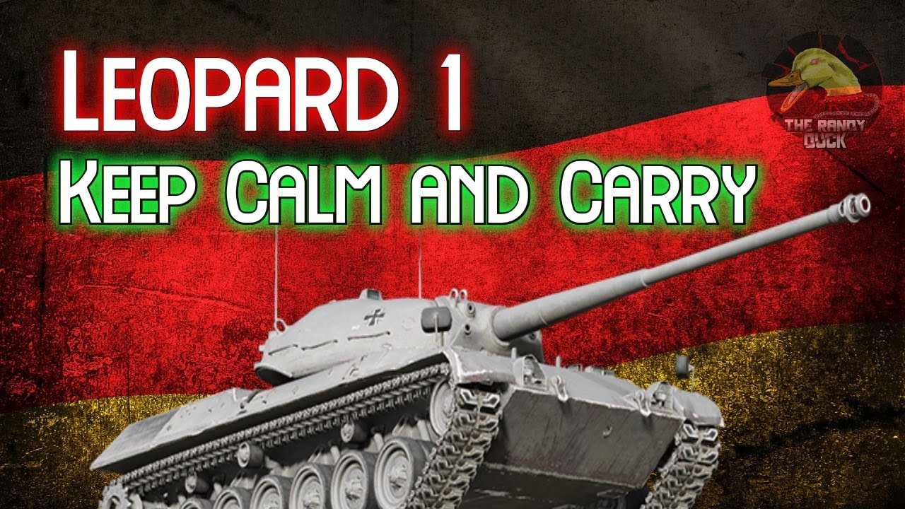 Leopard 1: Keep Calm and Carry! II Wot Console - World of Tanks Console Modern Armour